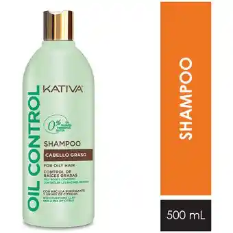 Kativa Shampoo Oil Control Cabello Graso