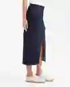 Falda Cargo Femenino Azul Clasico Oscuro Talla 10 Chevignon