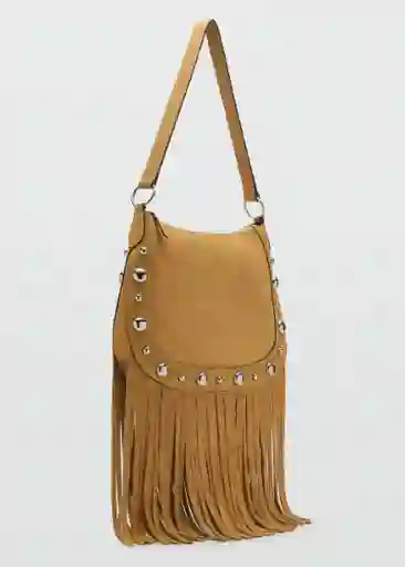 Bolso G Gari Mostaza Talla 99 Mujer Mango