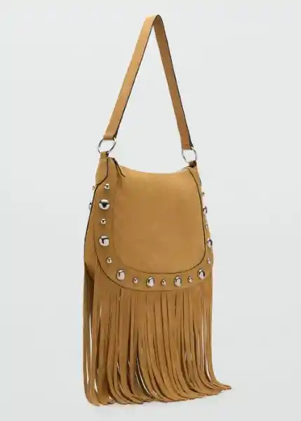 Bolso G Gari Mostaza Talla 99 Mujer Mango