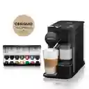 Nespresso Cafetera Lattissima One Negra