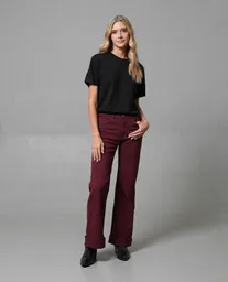 Pantalón Mujer Rojo Talla 4 263G003_ROJ191718 Rifle
