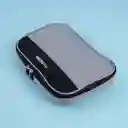 Estuche de Accesorio Electrónico Portátil Gris Miniso