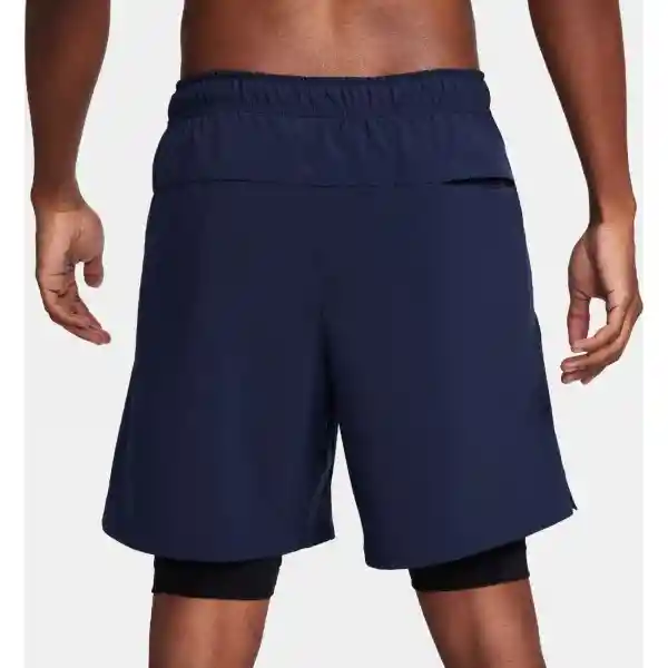 Nike Short Dri-Fit Unlimited Wvn 2In1 Para Hombre Azul Talla S