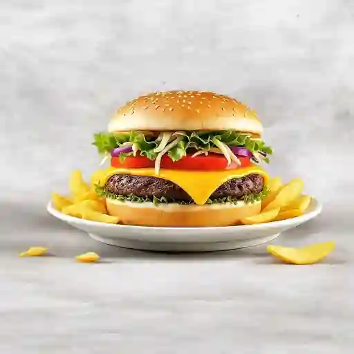 Hamburguesa clásica