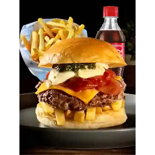 Hamburguesa Queen en Combo