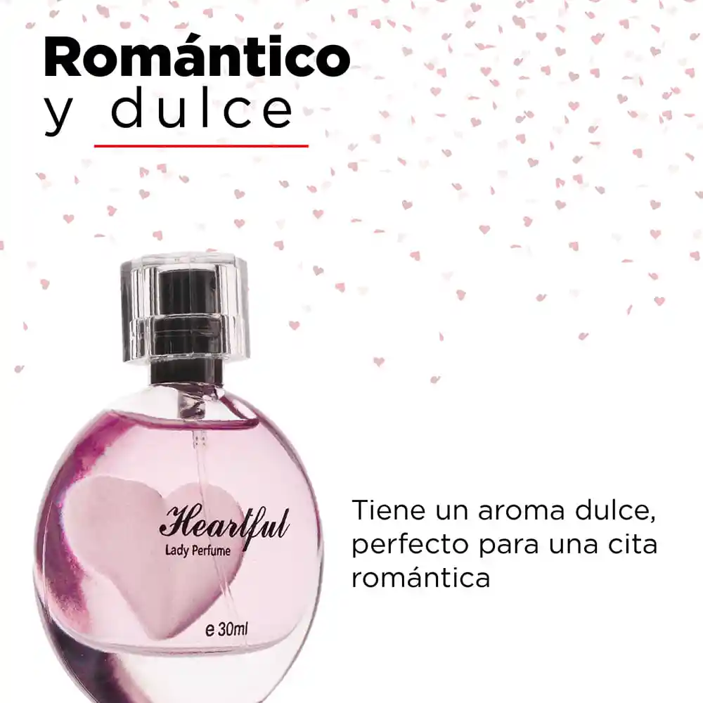 Perfume Para Mujer Heartful Dulce y Romántico Miniso