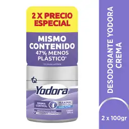 Yodora Desodorante en Crema Mujer