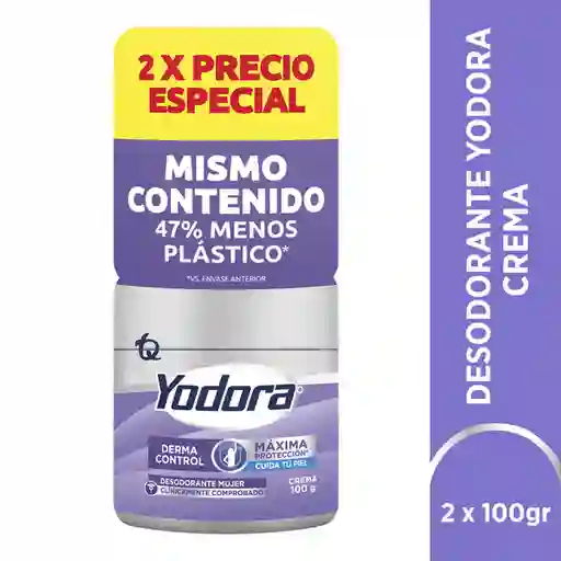 Yodora Desodorante en Crema Mujer