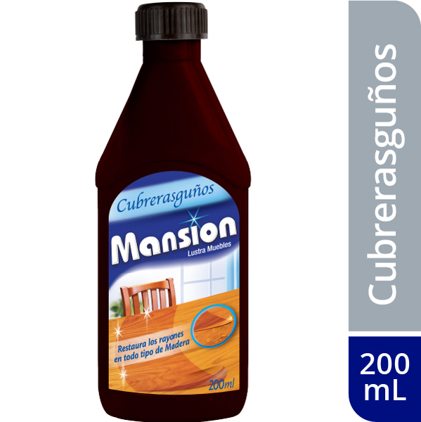 Mansión Cubre-Rasguños Lustra Muebles 200 ml