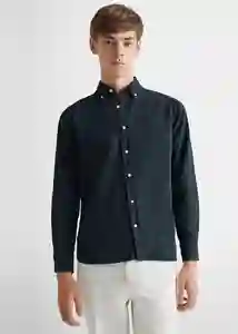 Camisa Garment Marino Talla 19 Teen Niños Mango