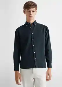 Camisa Garment Marino Talla 19 Teen Niños Mango