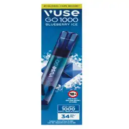 Vuse Vapeador Blueberry Ice go 1000