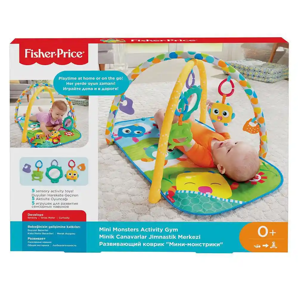 Fisher Price Centro de Actividades Gimnasio Mini Monstruo