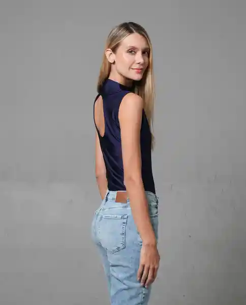 Camiseta Mujer Azul Talla M 202G002 Rifle