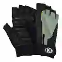 K6 Guantes Para Gimnasio de Cuero Gym Ice Fusion Verde Talla L