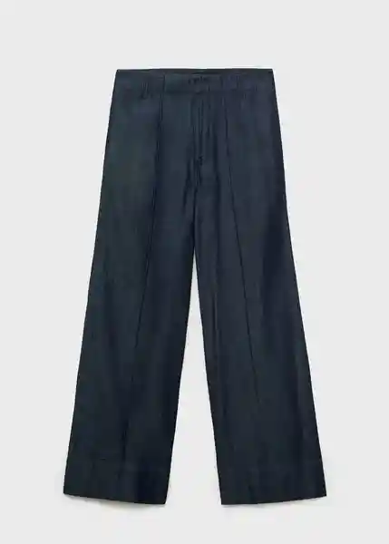 Pantalón Lua Tejano Soft Talla M Mujer Mango