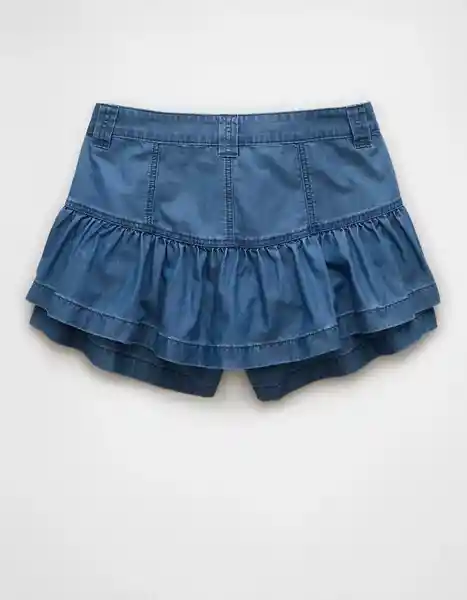 Falda Mujer Azul Talla: 8 5109532 American Eagle