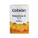 Cebión tabletas Masticables de Vitamina C sabor a Naranja 144 Unidades