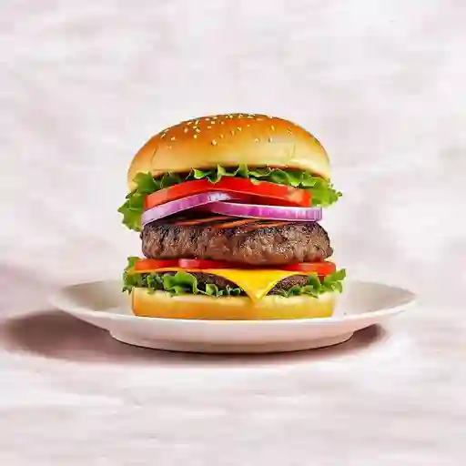 Hamburguesa sencilla