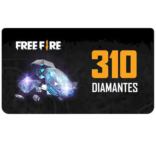 Freefire Tarjeta 310 Diamantes