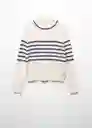 Jersey Mumu Navy Talla S Mujer Mango