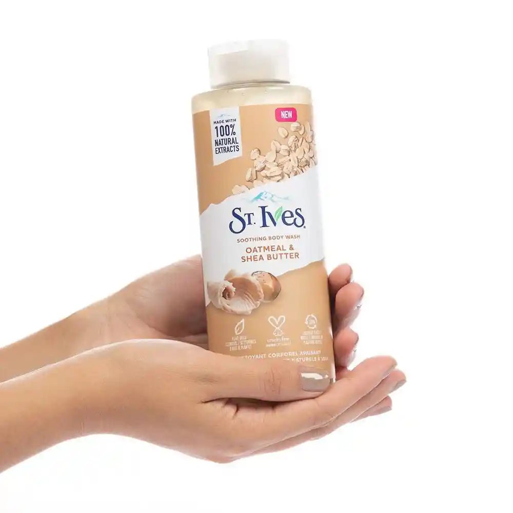 ST. Ives Gel de Baño con Avena y Manteca de Karité