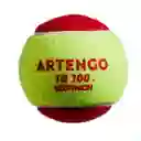 Artengo Pelota de Tenis Rojo TB100