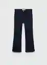 Jean Flare7 Navy Talla 12 Niñas Mango