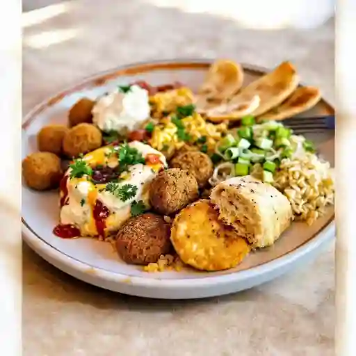 Mezze Vegetariano Para 2 Pers