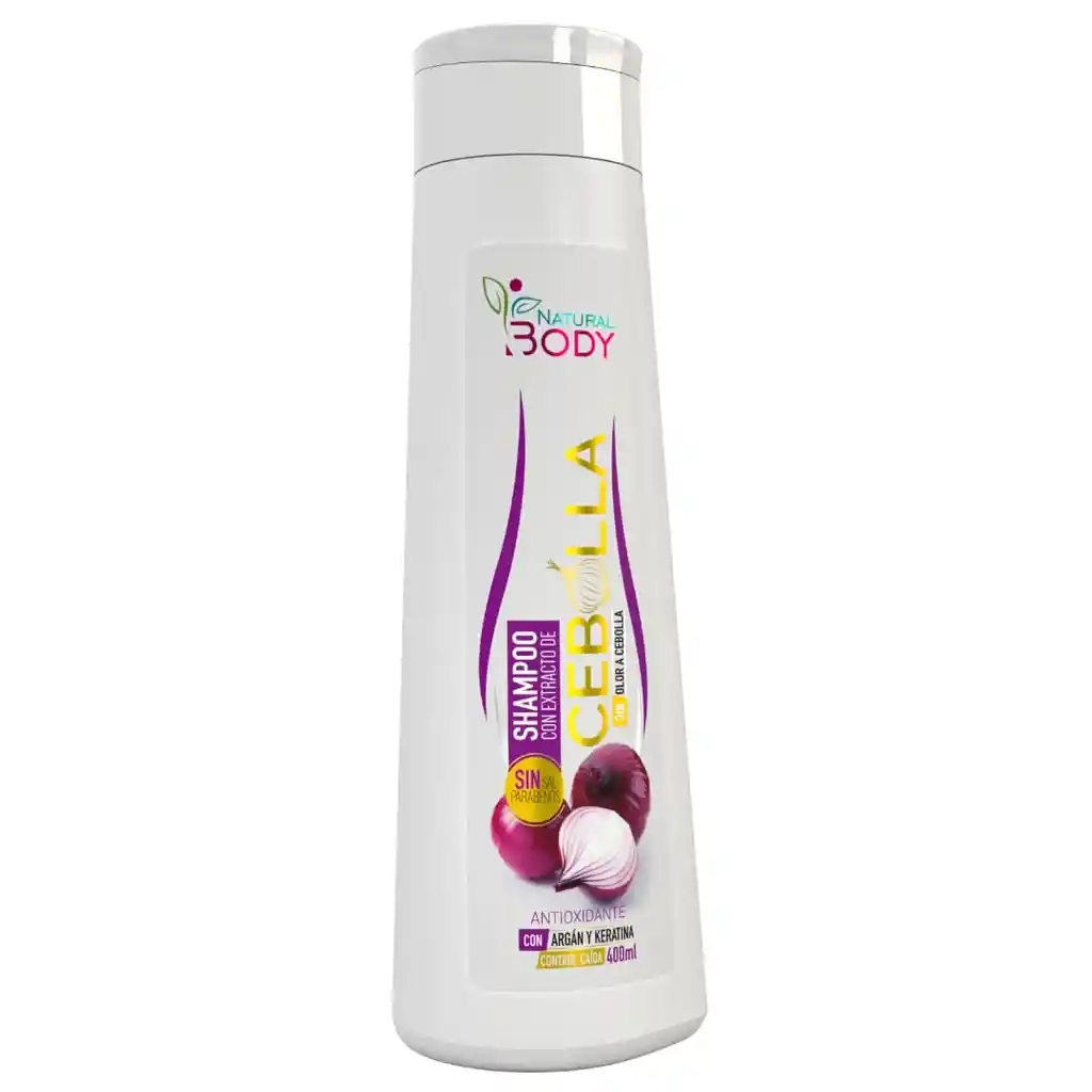 Natural Body Shampoo con Extracto de Cebolla