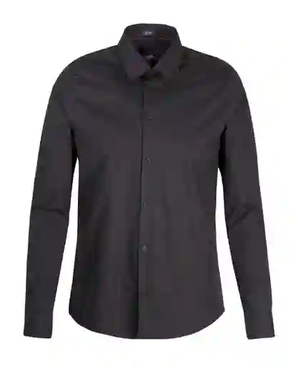 Camisa M/l Premium Negro Talla M Hombre Chevignon