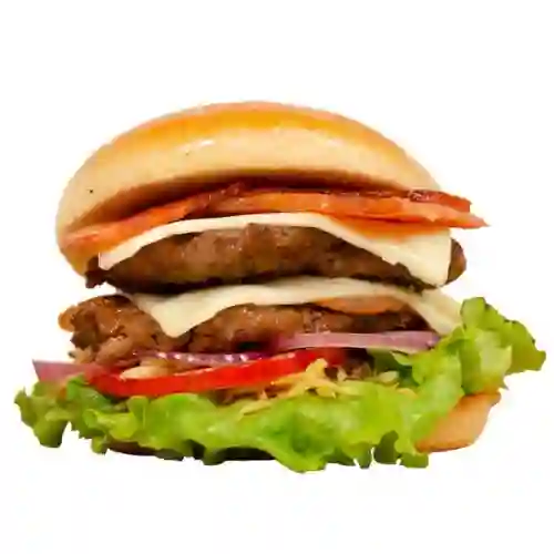 Hamburguesa Doble Carne Res