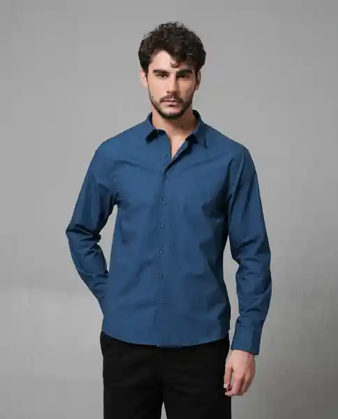 Camisa Hombre Azul XL 110 110G004_AZU194118 Rifle