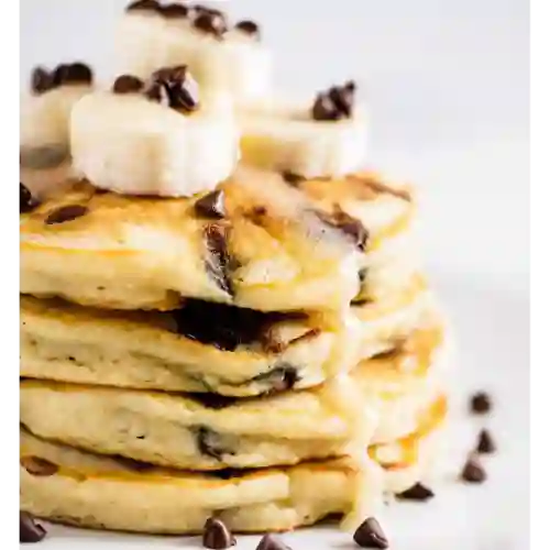 Pancakes con Chips Chocolate