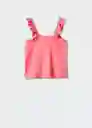 Camiseta Dante Rosa Talla 12 Niñas Mango