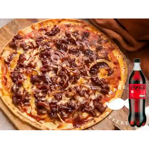 Combo Pizza BBQ + Coca-Cola Sin Azúcar 1.5 L
