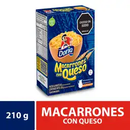 Doria Pasta Macarrones con Queso