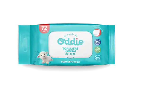 Oddie Toallita Humedas Bebe