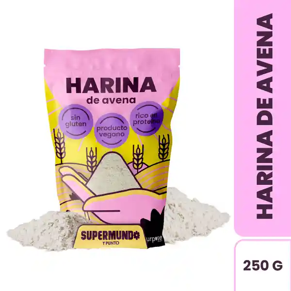 Harina de Avena Sin Gluten Supermundo 250 g