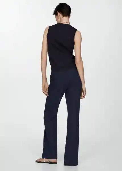 Top Gales Navy Talla S Mujer Mango