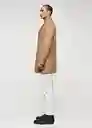 Abrigo Hake Camel Talla XS Hombre Mango