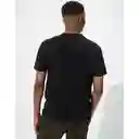 Camiseta Negro Talla Large Hombre American Eagle