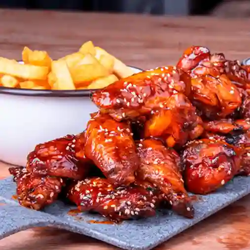 Combo Alitas BBQ X 12 + Bebida