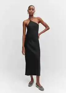 Vestido Kira Negro Talla XS Mujer Mango