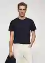 Camiseta Cherlo Navy Talla XXL Hombre Mango