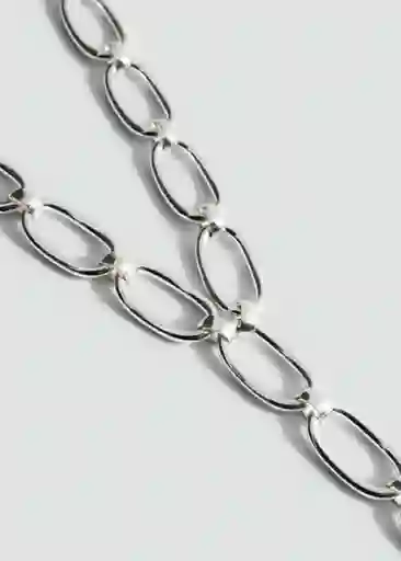 Collar Tiffany Plata Talla 99 Mujer Mango