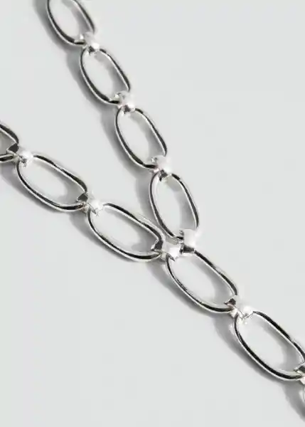 Collar Tiffany Plata Talla 99 Mujer Mango