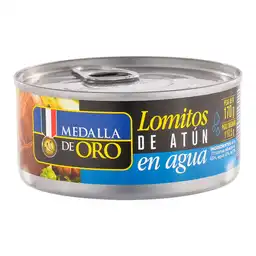 Medalla de Oro Atún en Lomitos en Agua 