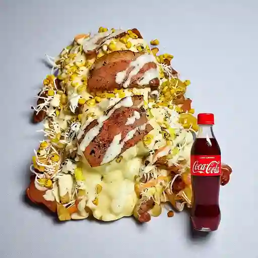 Combo Sachipapa Ranchera +Cocacola Orig 400ml